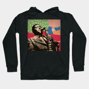 Vintage Poster - Charlie Parker Style Hoodie